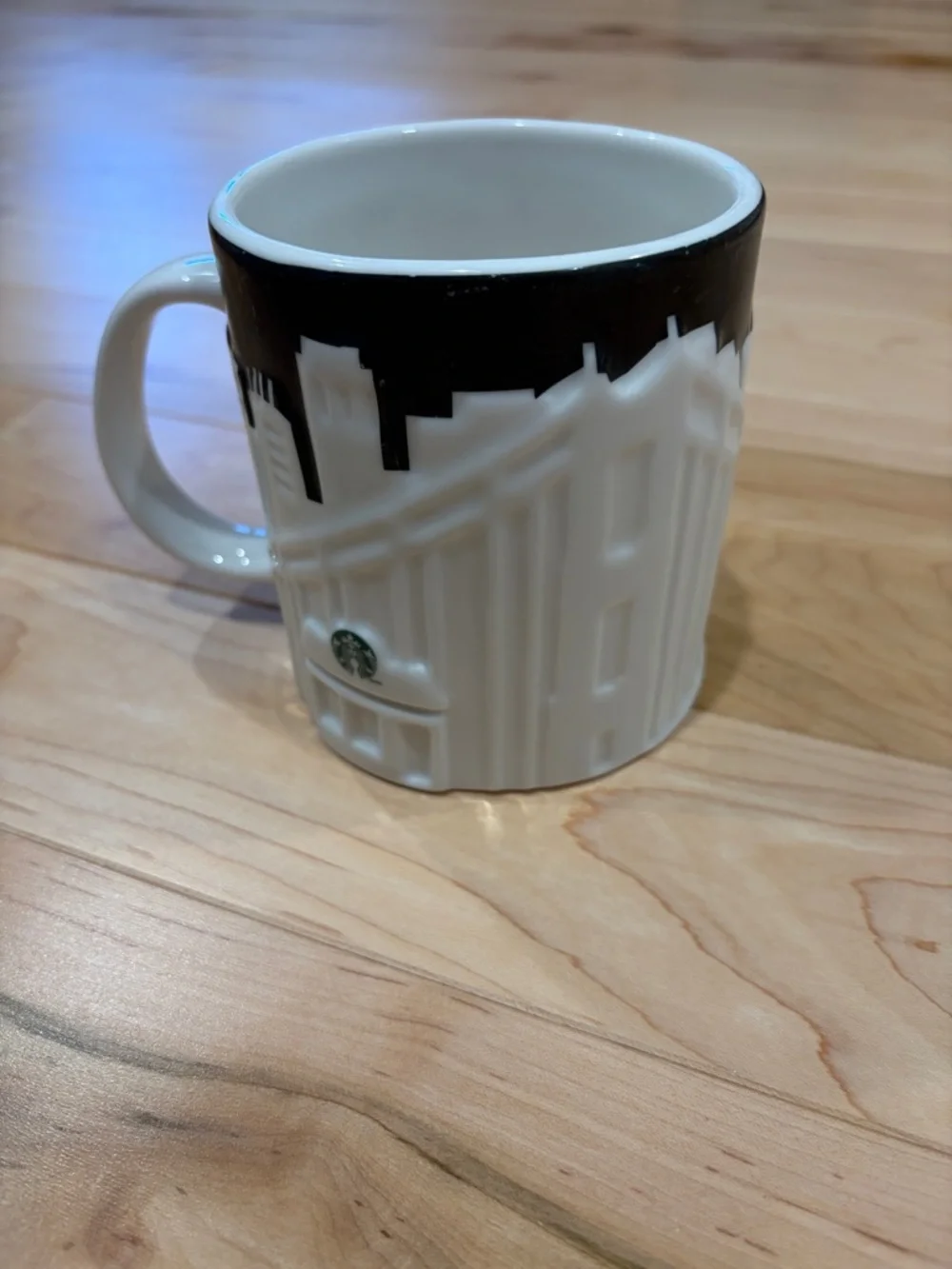Starbucks San Francisco Skyline Mug - White, Black & Red Accent - Picture 2 of 7